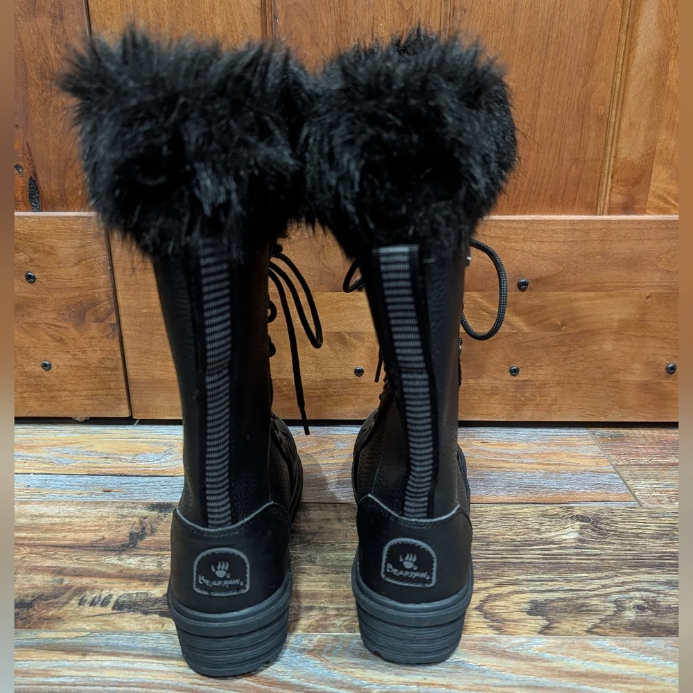 Bearpaw Dawn Women's 11 inch Insulated Boot Black Size 7 - Picture 10 of 10